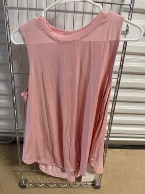 Lululemon Lightweight Split Back Training Tank Pink Size M NWT